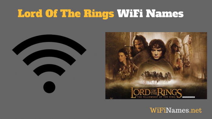 lord of the rings wifi names